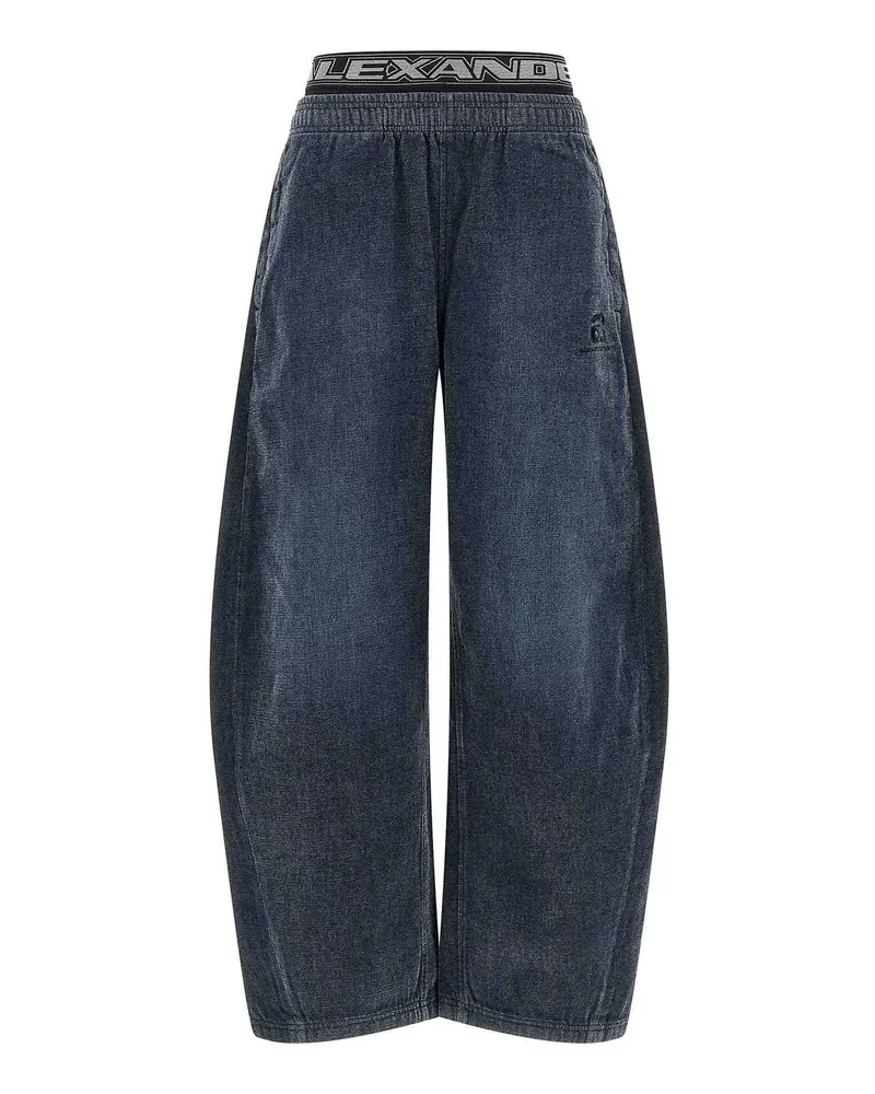 Alexander Wang Straight Leg Jeans - Schwarz Schwarz