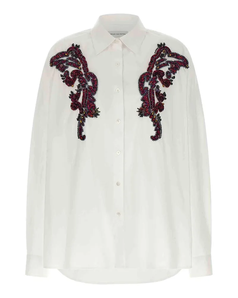 Dries van Noten Hemd - Weiß Weiß