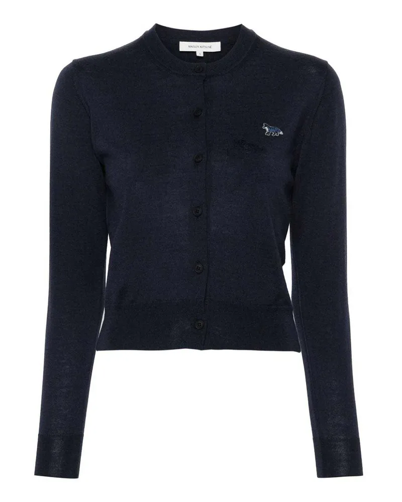 Kitsuné Cardigan - Blau Blau