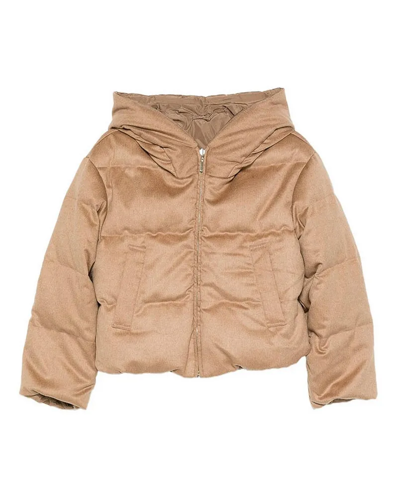 Max Mara Daunenjacke - Braun Braun
