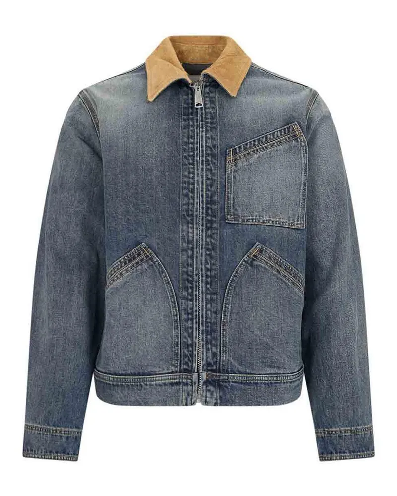 Alexander McQueen Jeansjacke - Blau Blau
