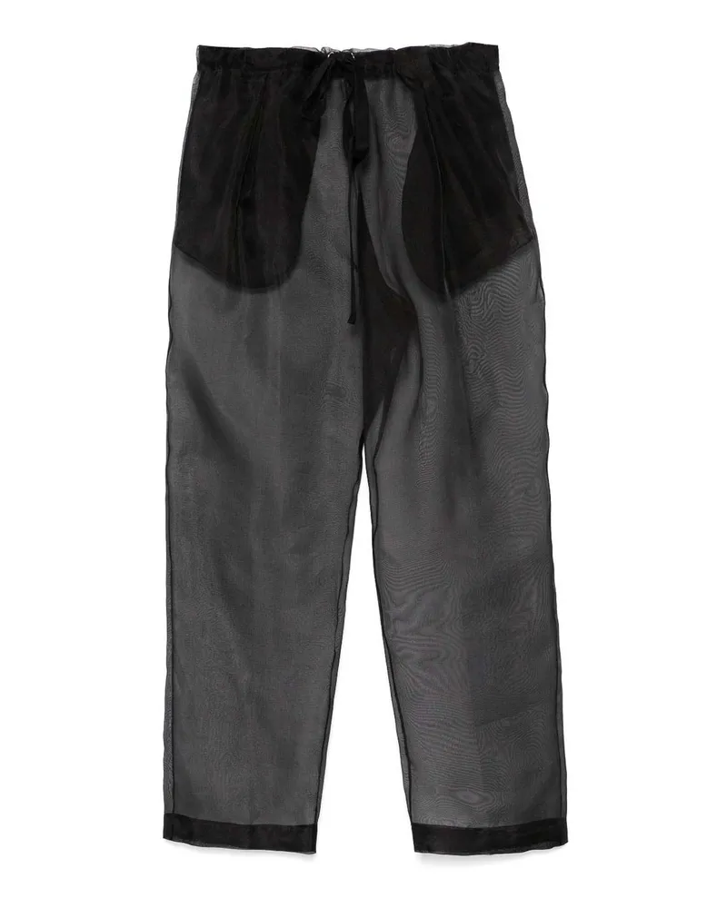 KHAITE Casual Hose - Schwarz Schwarz