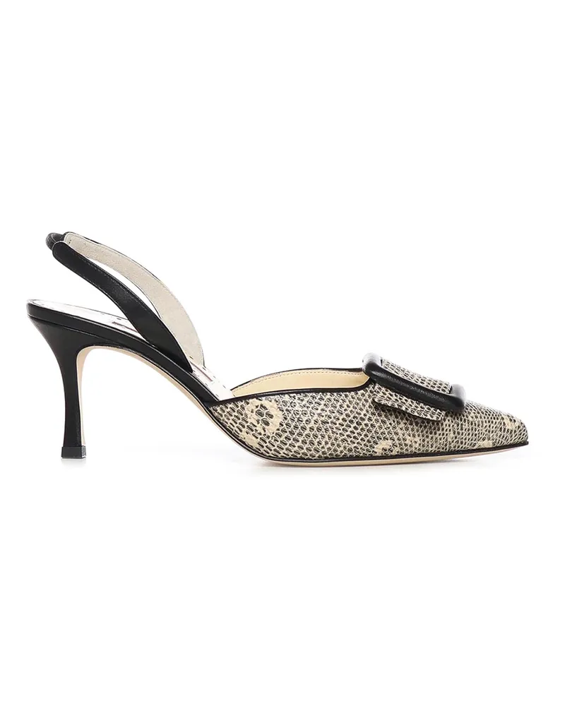 Manolo Blahnik Pumps - Schwarz Schwarz