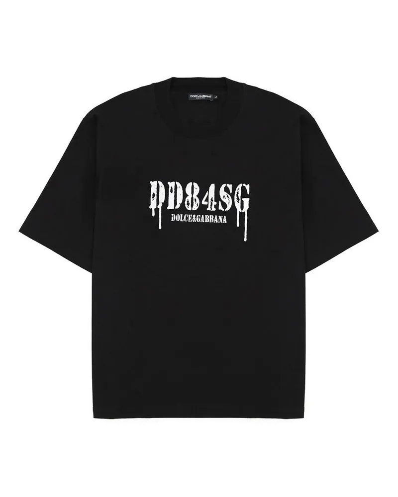 Dolce & Gabbana T-Shirt - Schwarz Schwarz