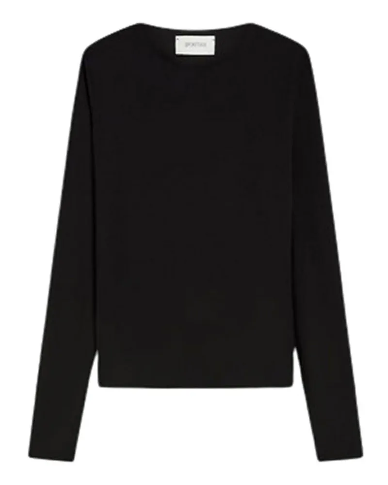 SPORTMAX T-Shirt - Schwarz Schwarz