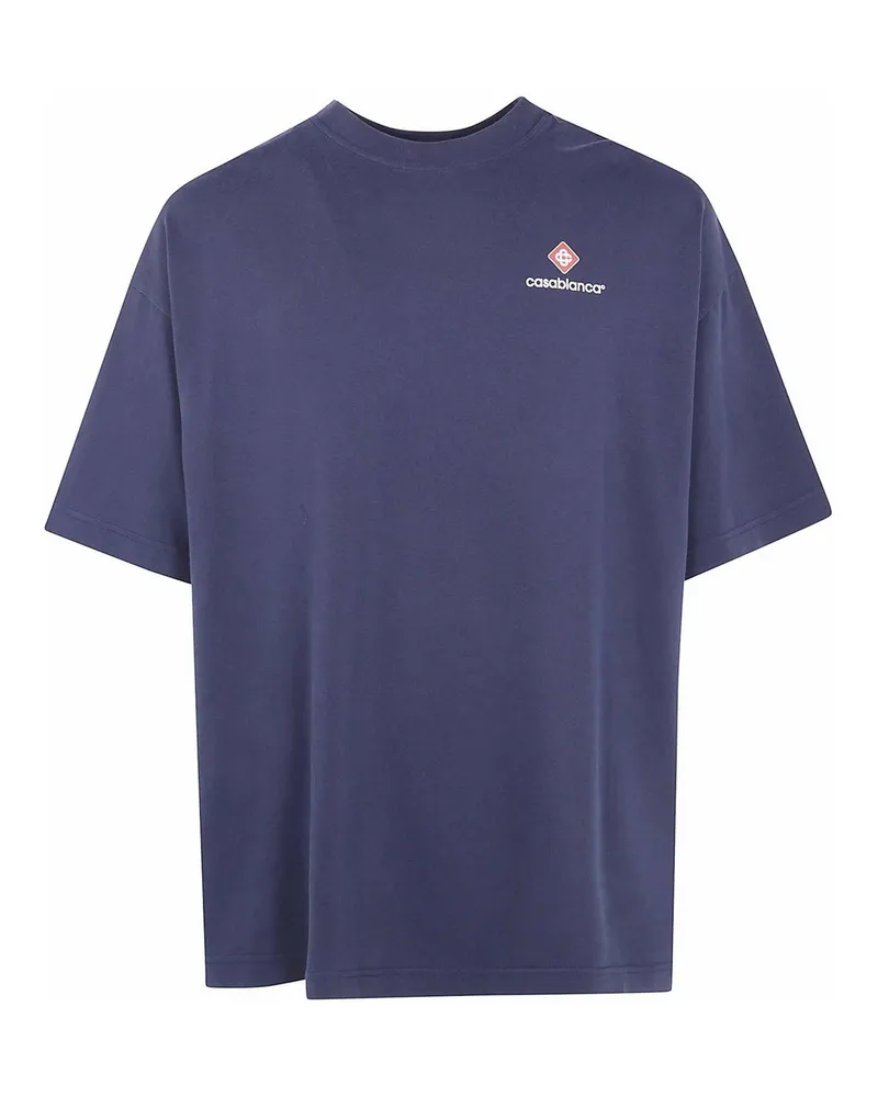 Casablanca Paris T-Shirt - Blau Blau