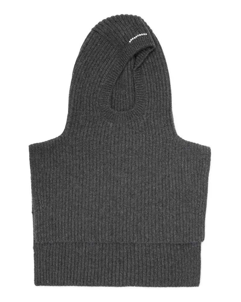 Carven Schal - Schwarz Schwarz