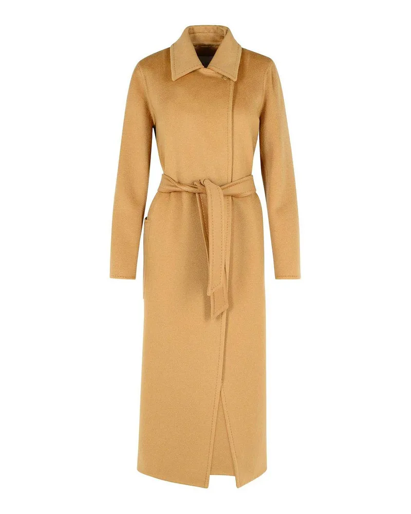 Max Mara Kurzer Mantel - Beige Beige