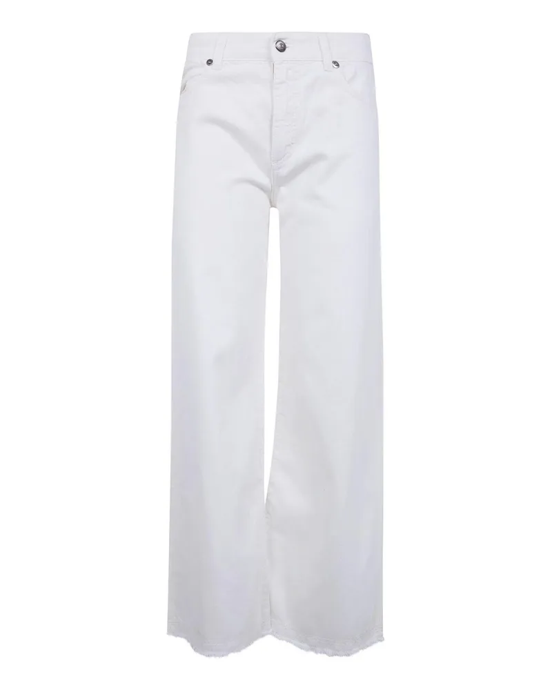 Antonelli Firenze Straight Leg Jeans - Weiß Weiß
