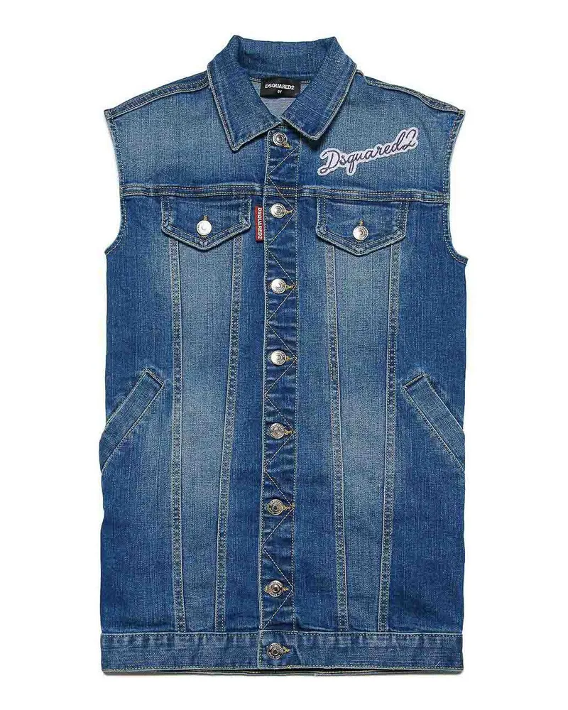 Dsquared2 Weste - Blau Blau