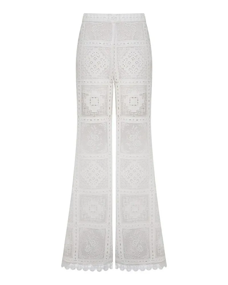 Zimmermann Casual Hose - Creme Creme