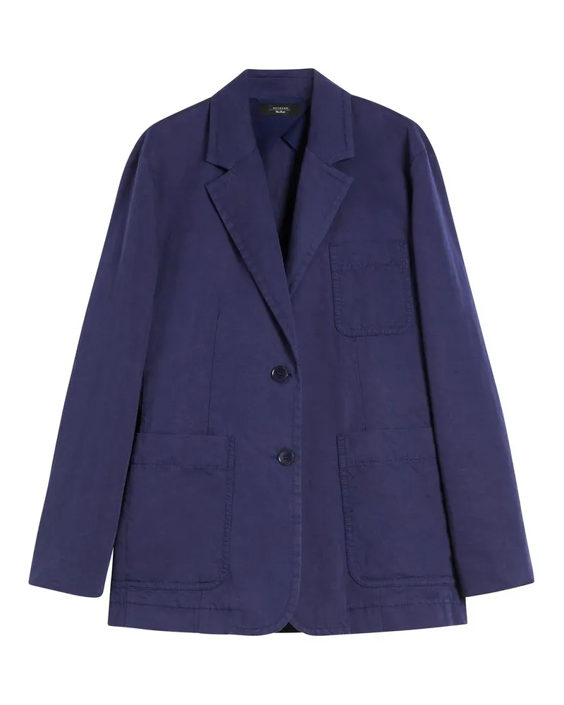 Max Mara Casualjacke - Blau Blau