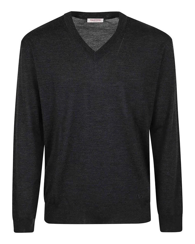 Valentino Garavani U-Boot-Pullover - Grau Grau