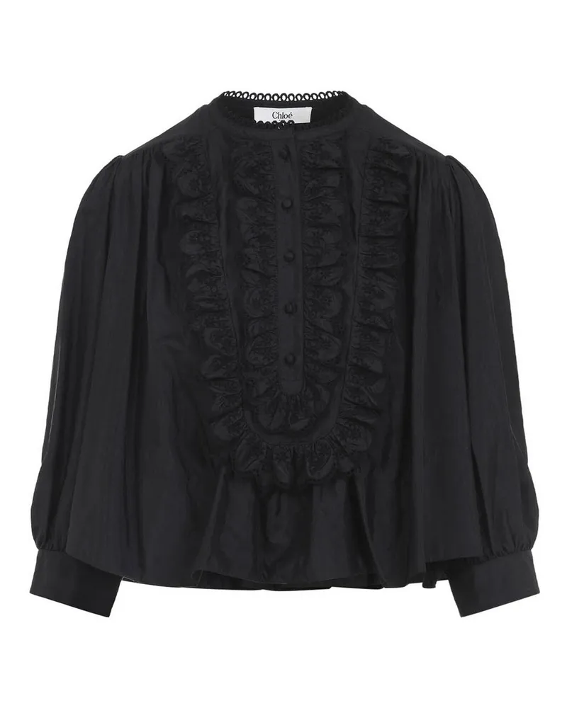 Chloé Top - Schwarz Schwarz