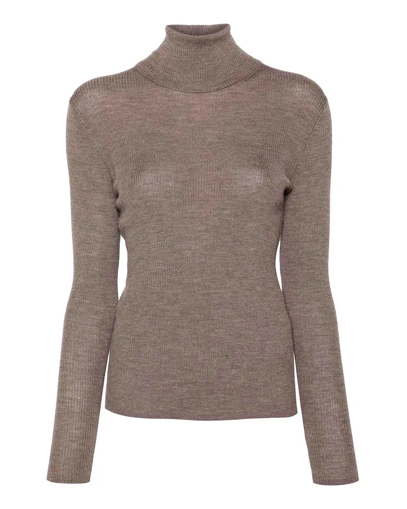 P.A.R.O.S.H. P. A.R. O.S. H. Rollkragenpullover - Hellbraun Hellbraun