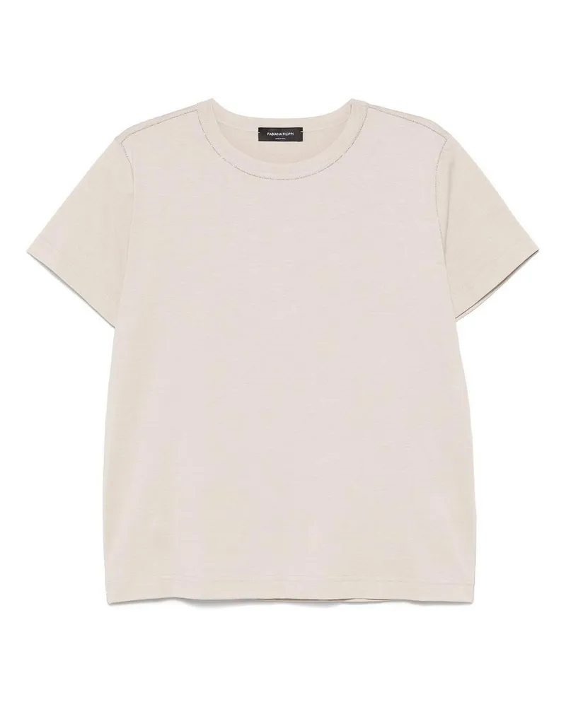 Fabiana Filippi T-Shirt - Beige Beige