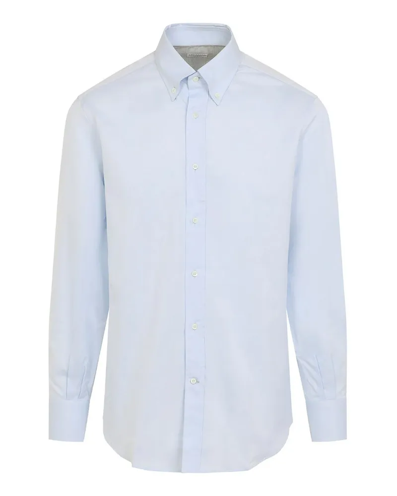 Brunello Cucinelli Hemd - Hellblau Hellblau