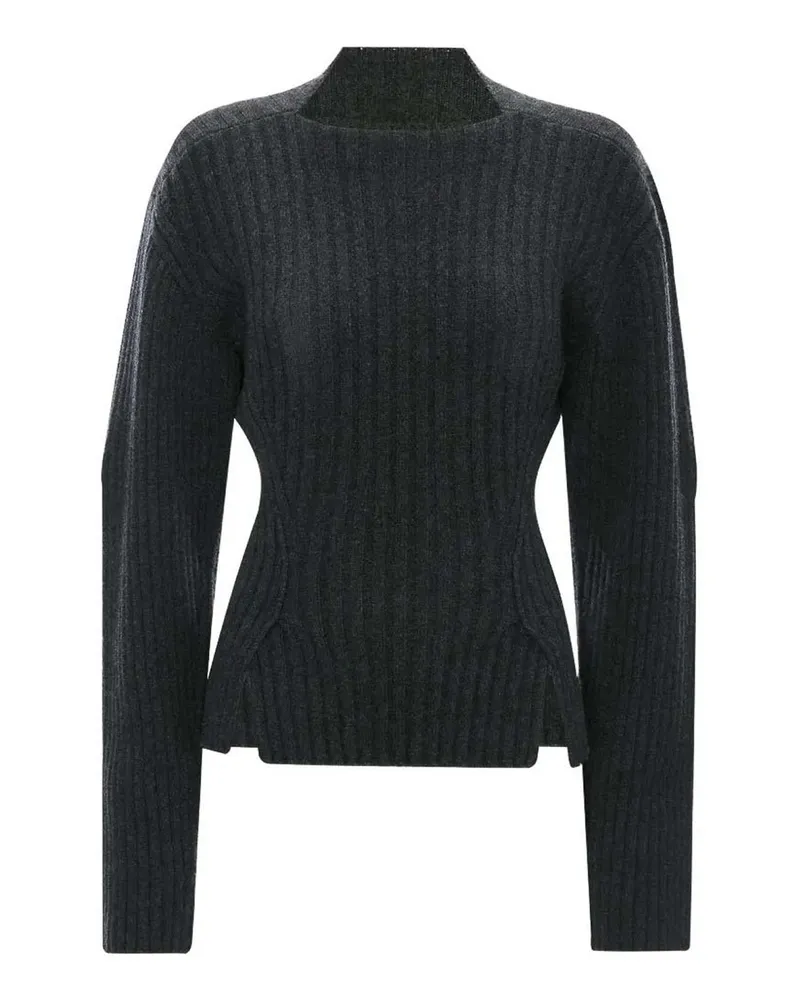 Victoria Beckham Rundhalspullover - Grau Grau