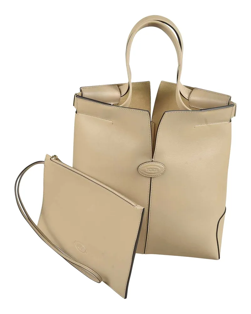 TOD'S Umhängetasche - Weiß Beige