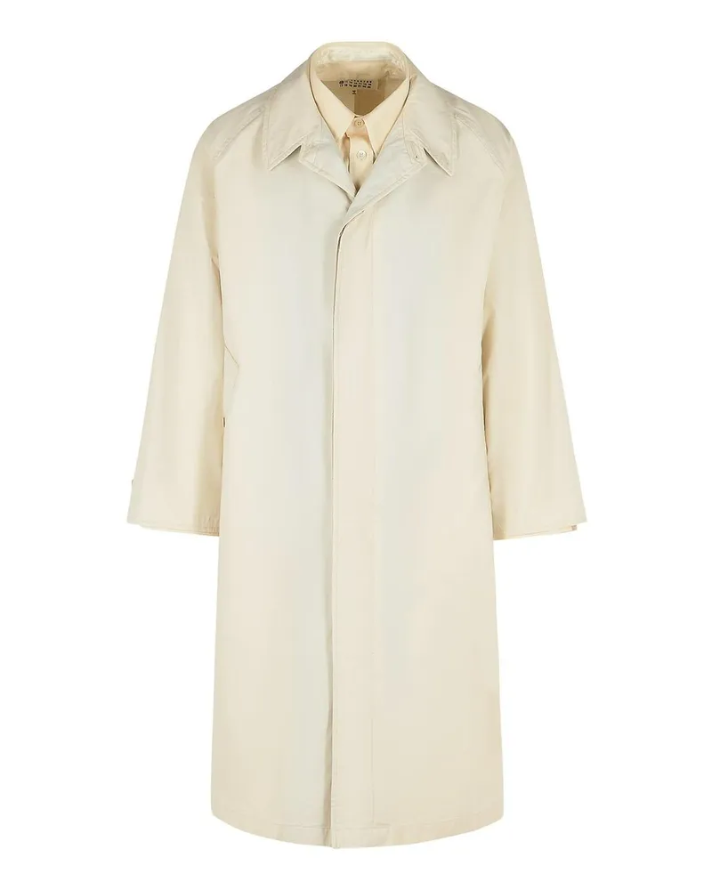 Maison Margiela Trenchcoat - Weiß Weiß