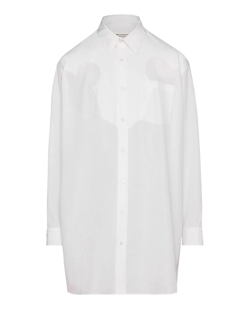 Maison Margiela Kurzes Kleid - Weiß Weiß