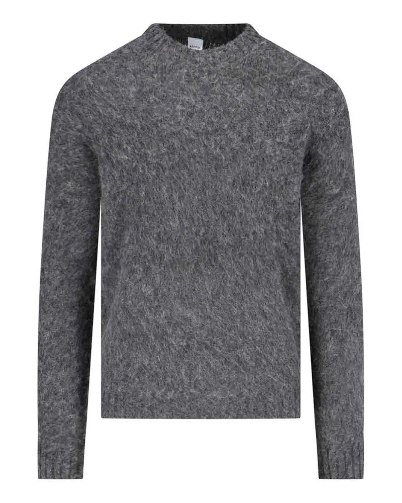 ASPESI U-Boot-Pullover - Grau Grau