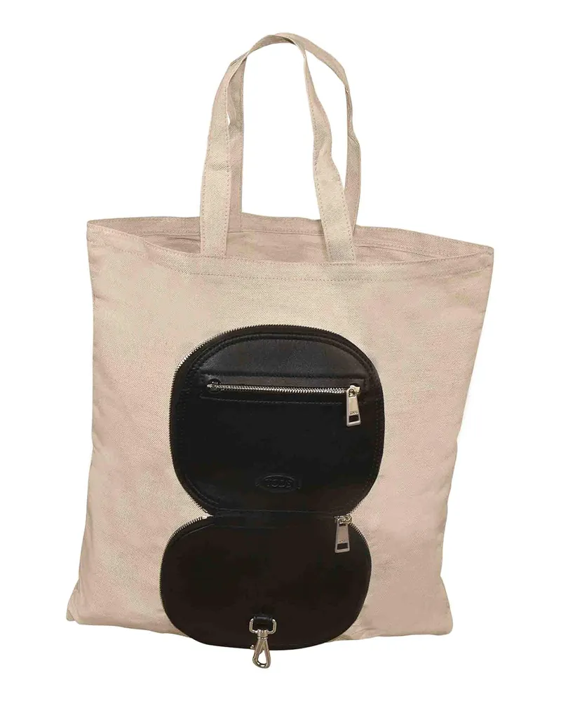 TOD'S Portemonnaie - Schwarz Schwarz