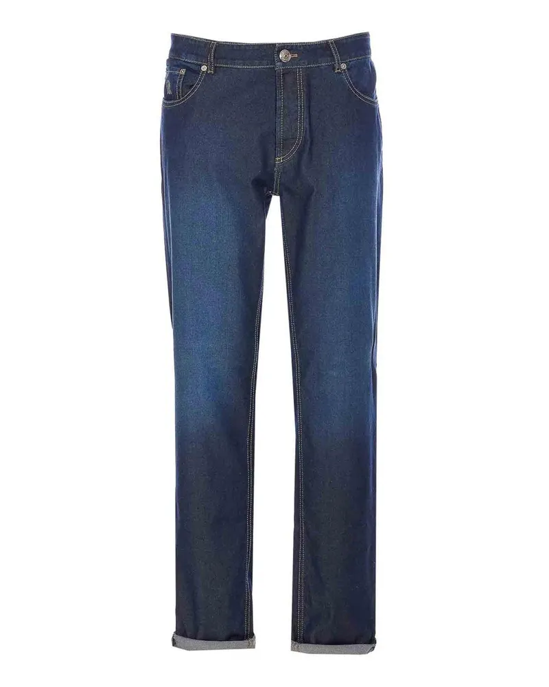 Brunello Cucinelli Bootcut Jeans - Blau Blau