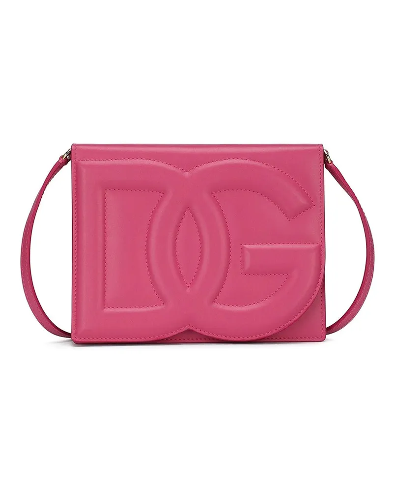 Dolce & Gabbana Schultertasche - Rosa Rosa