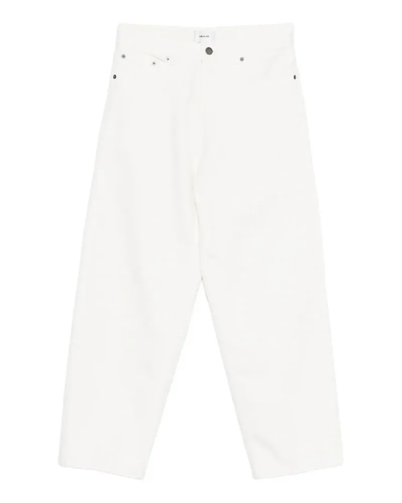 Haikure Straight Leg Jeans - Weiß Weiß