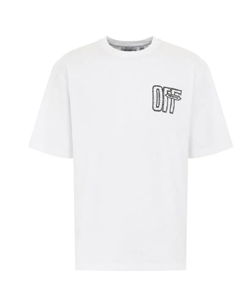 OFF-WHITE T-Shirt - Weiß Weiß