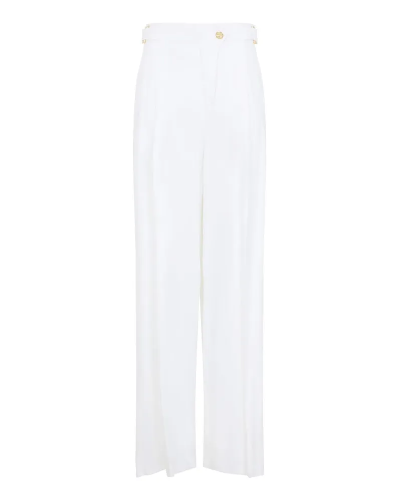 Elisabetta Franchi Casual Hose - Creme Creme