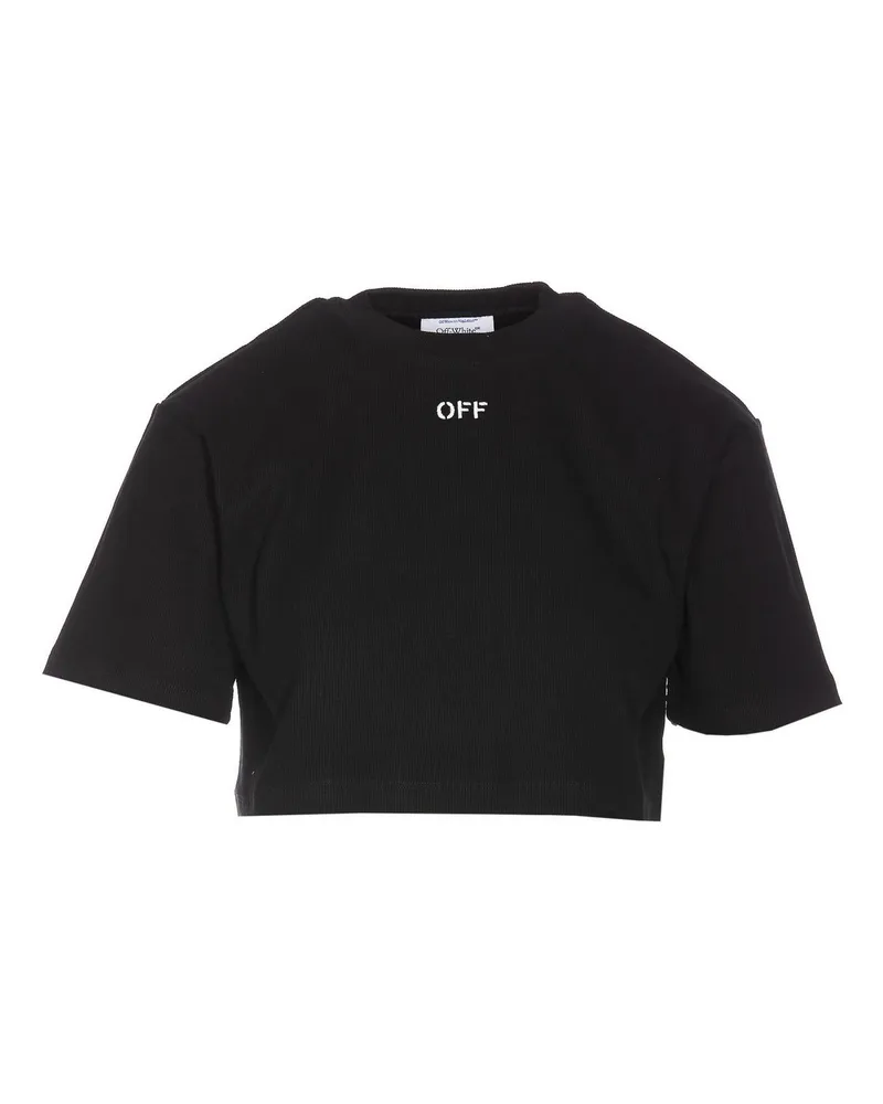 OFF-WHITE T-Shirt - Schwarz Schwarz