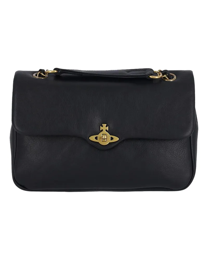 Vivienne Westwood Schultertasche - Schwarz Schwarz