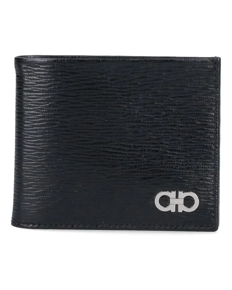 Ferragamo Portemonnaie - Schwarz Schwarz