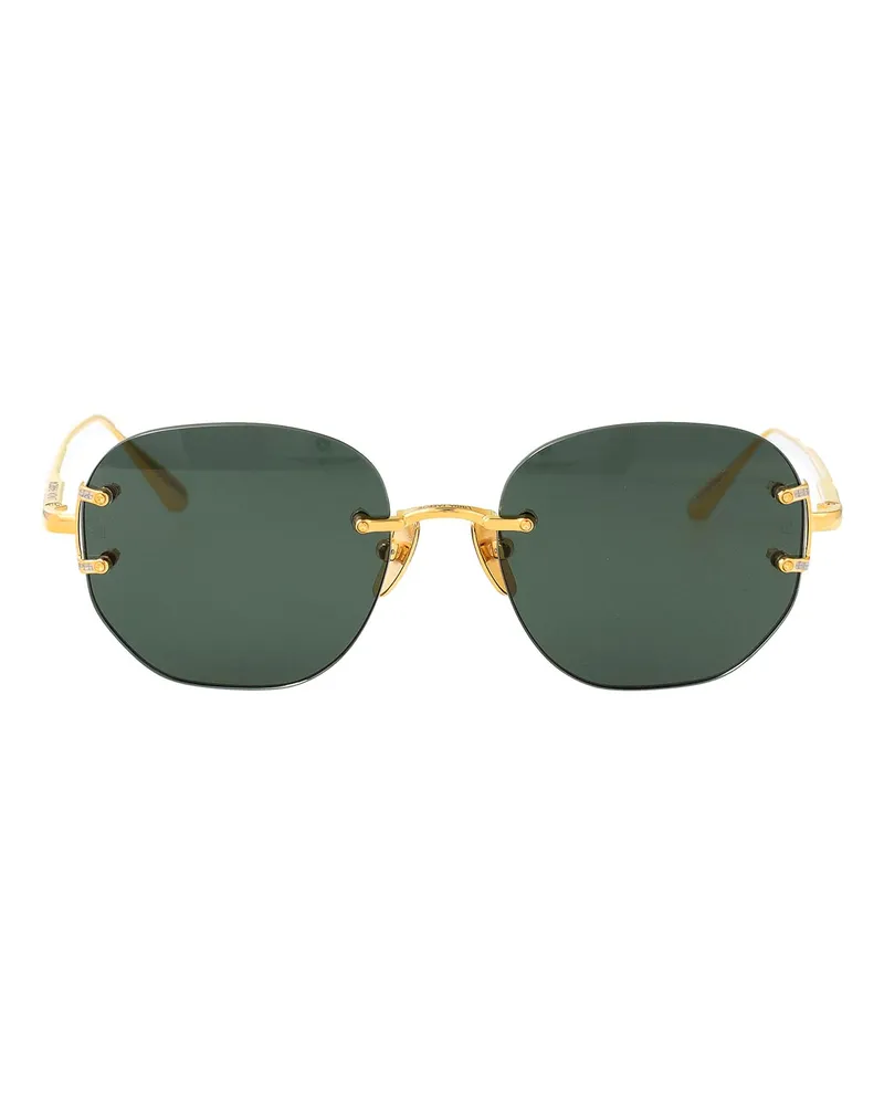 Linda Farrow Sonnenbrille - Gold Gold