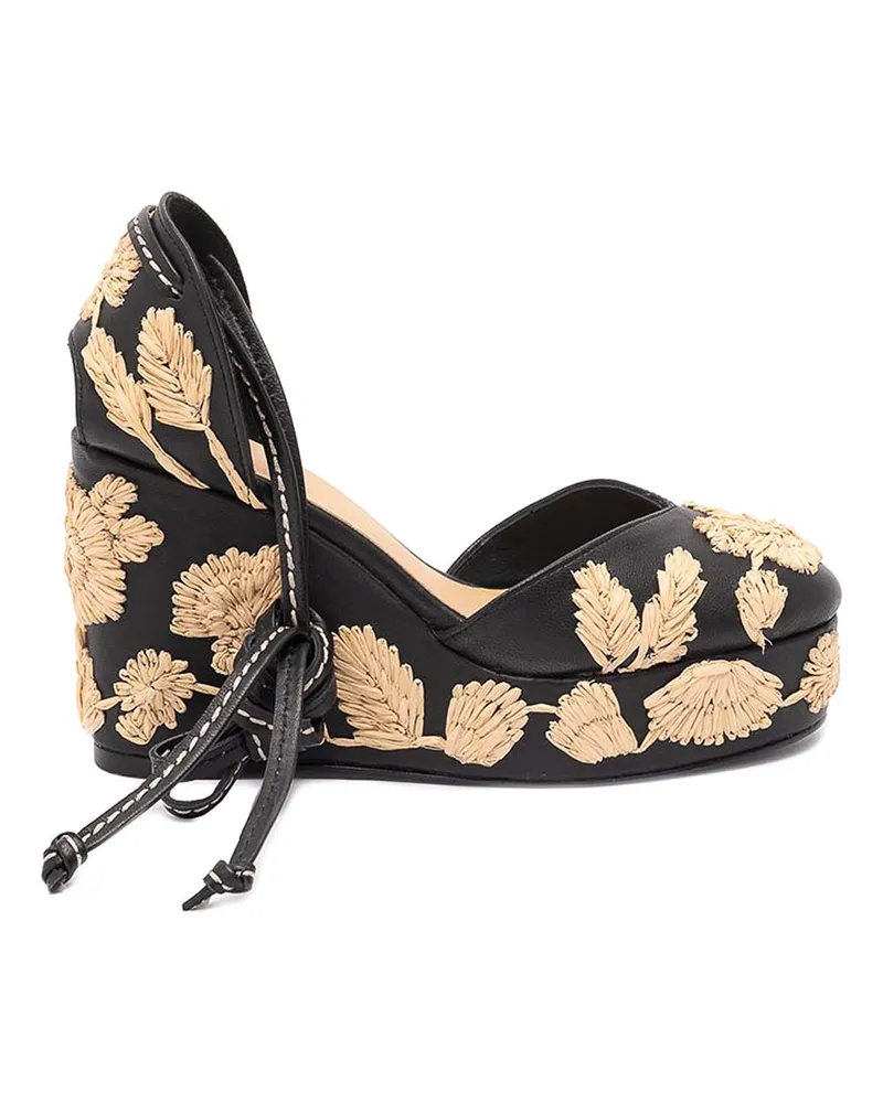 Castañer Espadrilles - Schwarz Schwarz