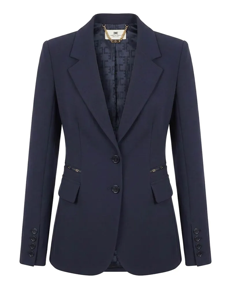 Elisabetta Franchi Casualjacke - Blau Blau