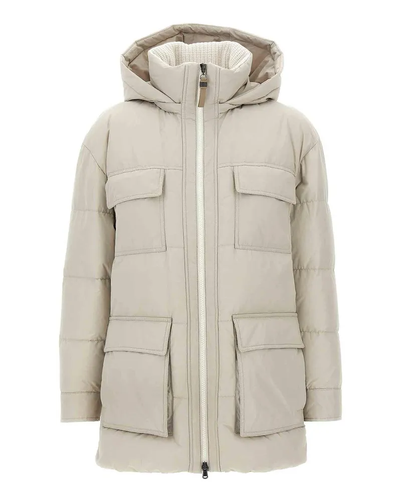 Brunello Cucinelli Daunenjacke - Beige Beige
