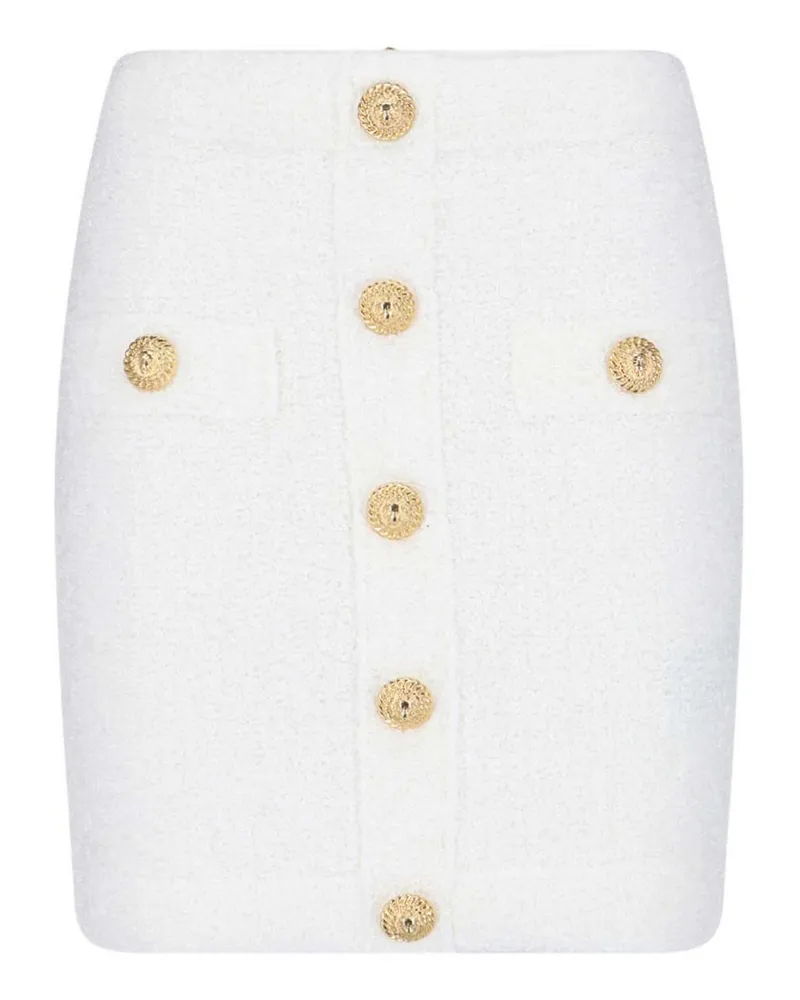 Balmain Midirock - Weiß Weiß
