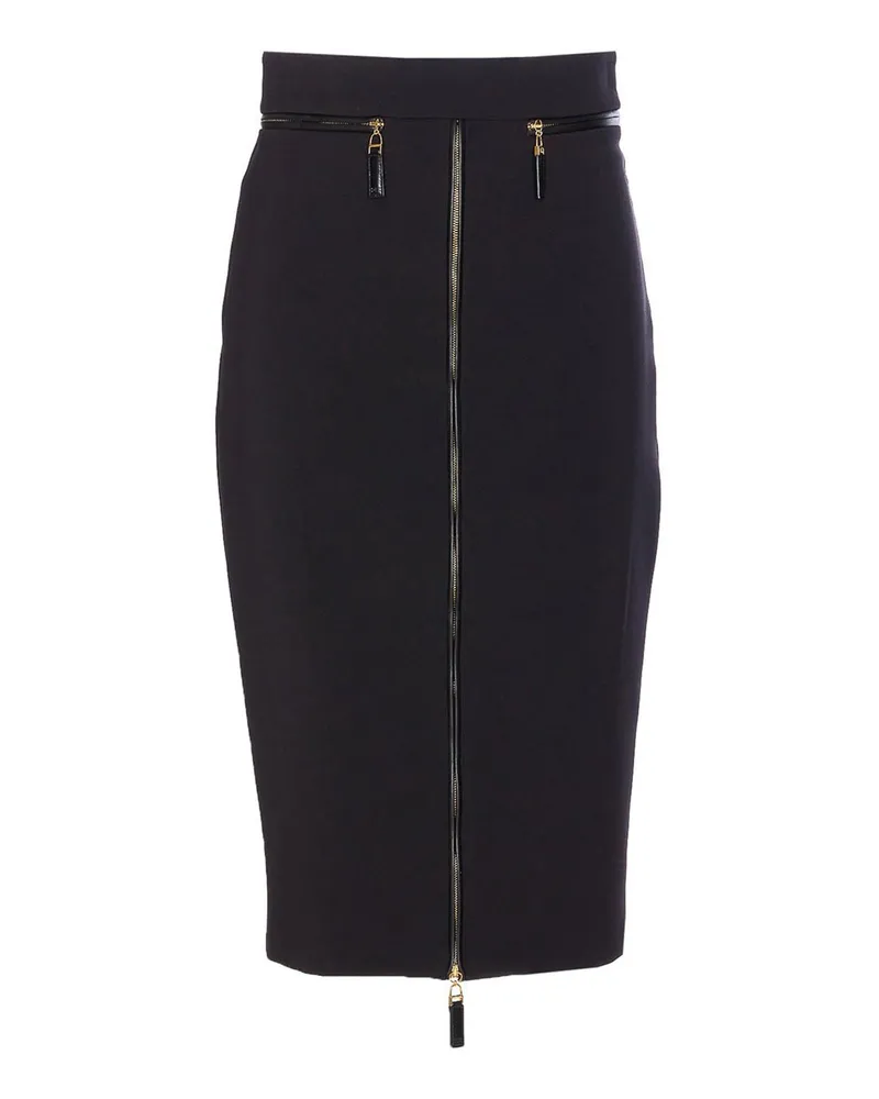 Elisabetta Franchi Midirock - Schwarz Schwarz