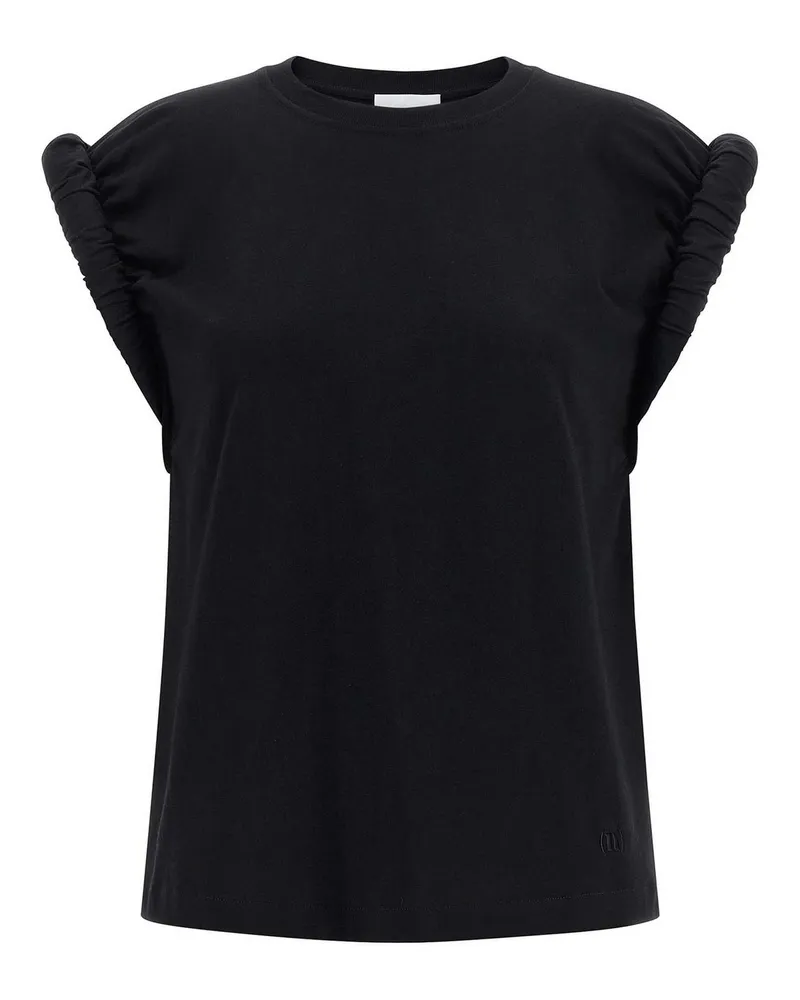 NUDE T-Shirt - Schwarz Schwarz