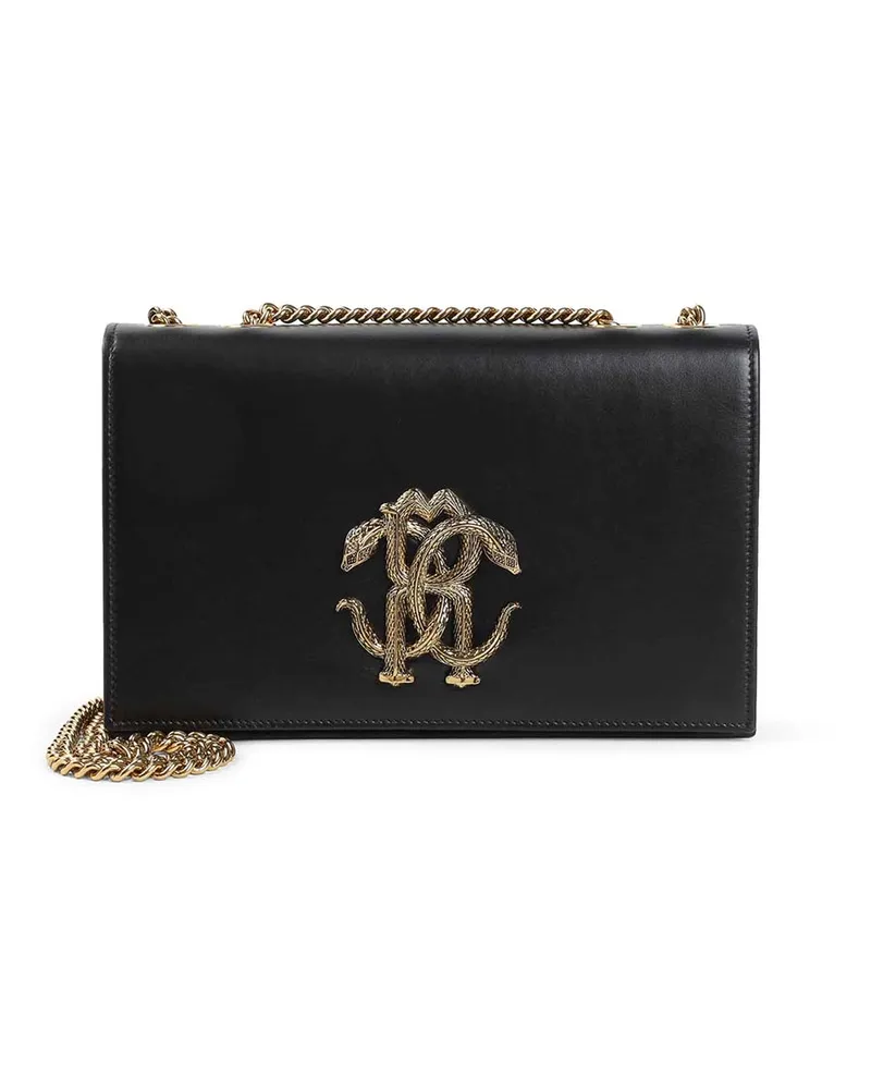Roberto Cavalli Umhängetasche - Schwarz Schwarz