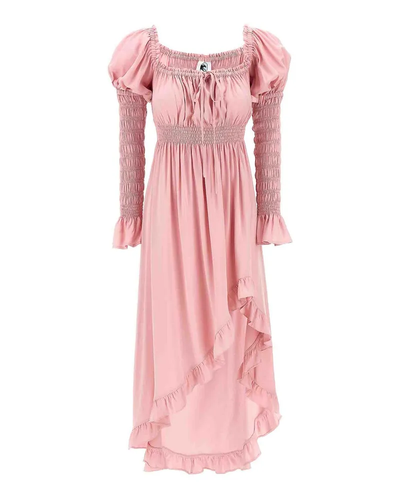 SLEEPER Knielanges Kleid - Nude Nude