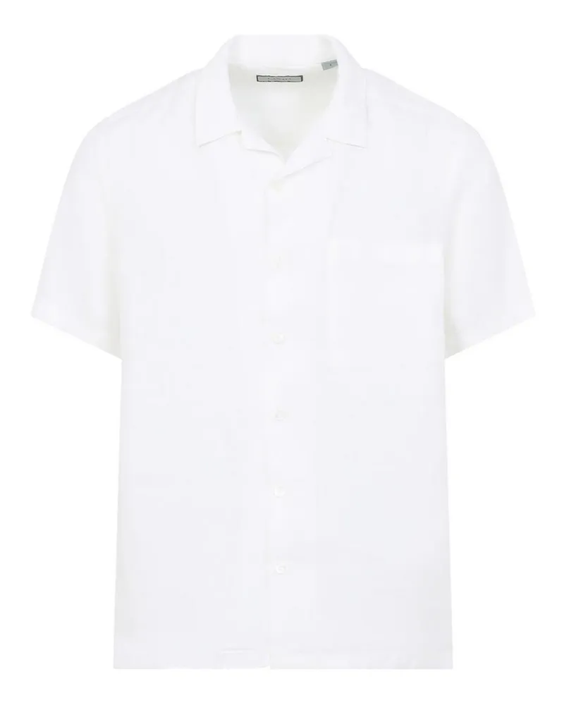 Canali Hemd - Weiß Weiß