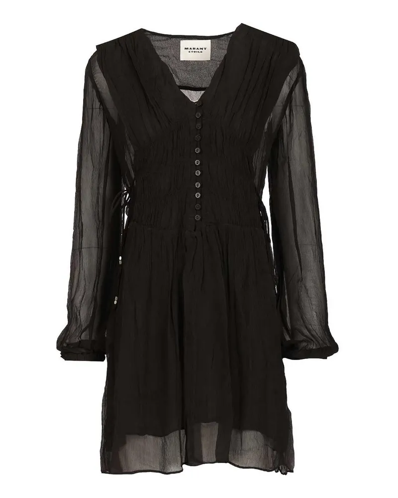 Étoile Isabel Marant Kurzes Kleid - Schwarz Schwarz
