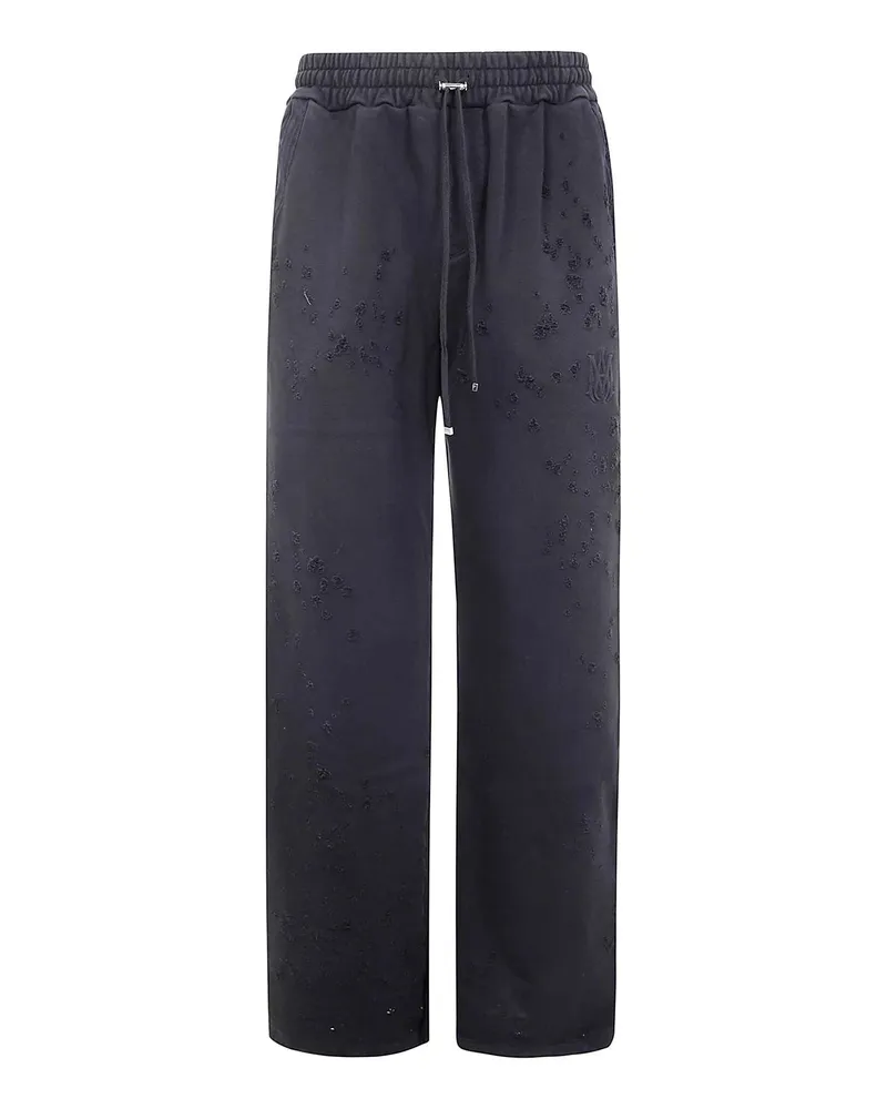 Amiri Straight Leg Jeans - Schwarz Schwarz