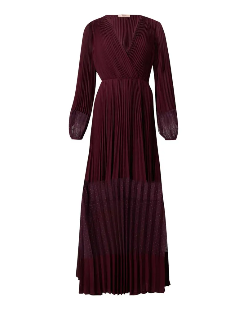 Twin-Set Abendkleid - Dunkelrot Dunkelrot