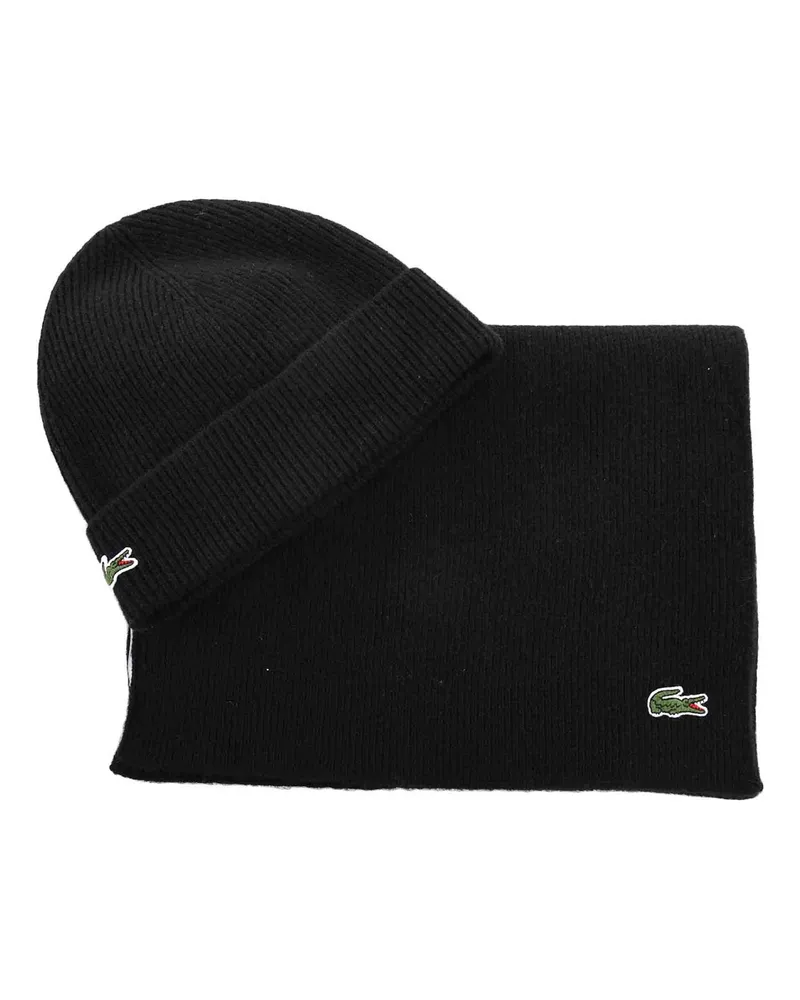 Lacoste Eleganter Anzug - Schwarz Schwarz