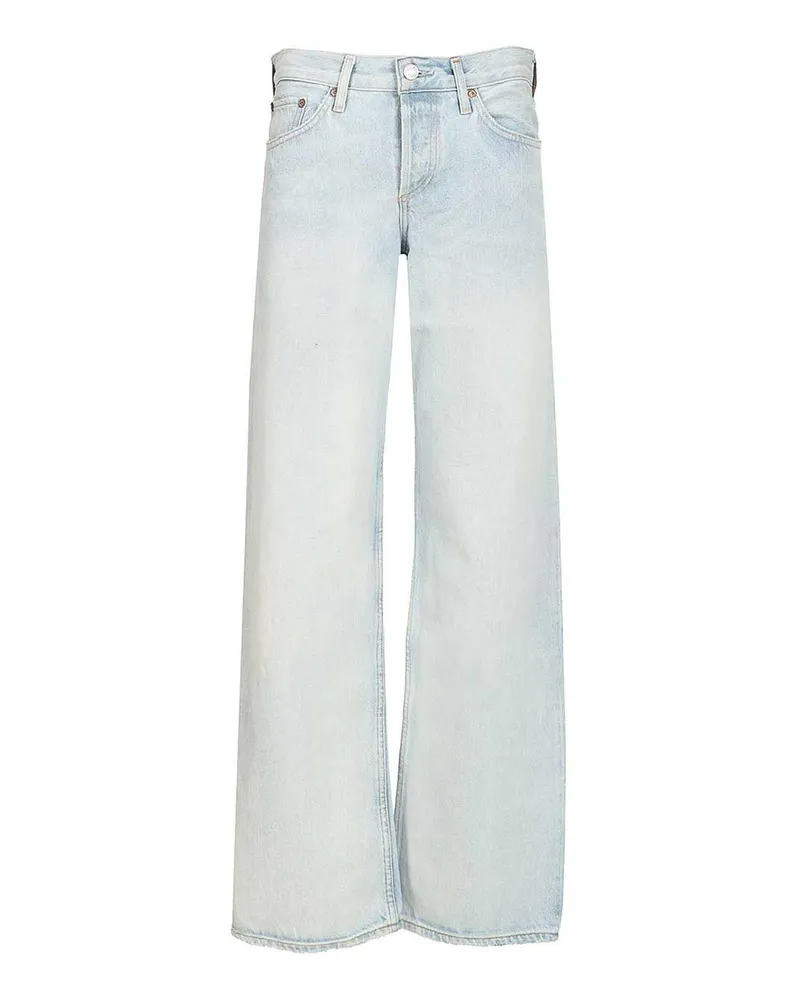 AGOLDE Schlagjeans - Hellblau Hellblau